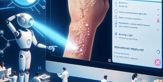 Praćenje promjena na koži uz pomoć AI Dermatologije